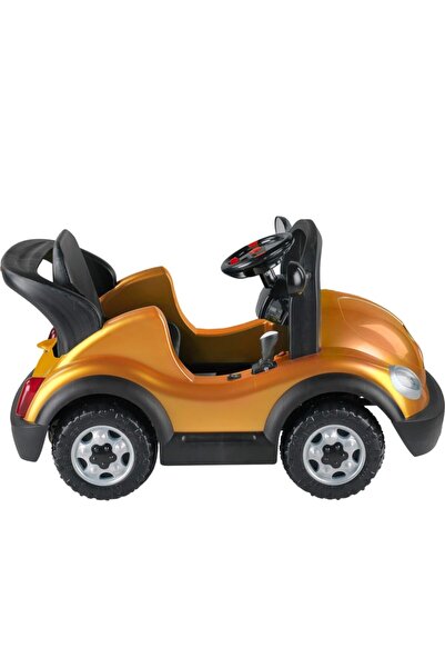 BabyHope Volkswagen Beetle Model Metalik Seri Akülü Araba - Metalik Kırmızı