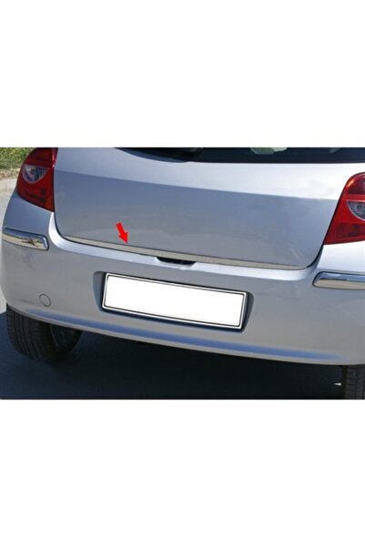 KromGaraj Renault Clio 3 Hb Formlu Krom Bagaj Alt Çıta Paslanmaz Çelik