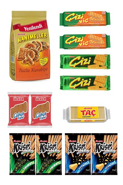 Ülker Legendary Salted Pack - Snack Design