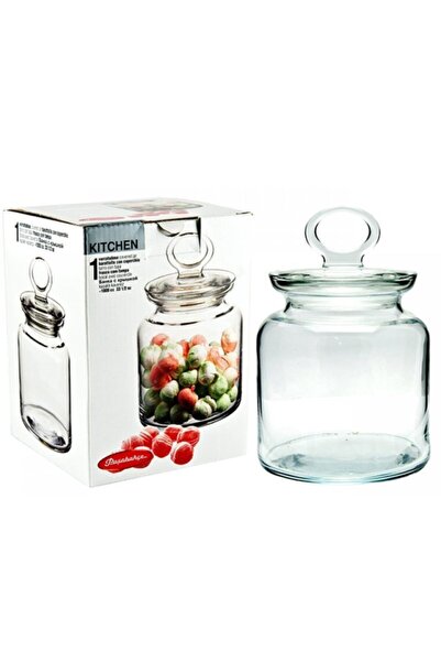 Paşabahçe 2 Adet Kitchen Plastik Contalı Cam Kavanoz 98671