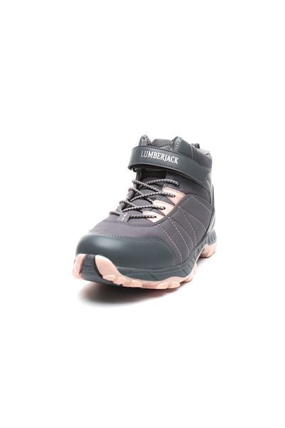 lumberjack SINGA 9PR - Pantofi de exterior pentru fete gri închis 100437259