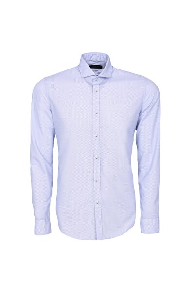 Lufian Astor Spor Gömlek Slim Fit Saks