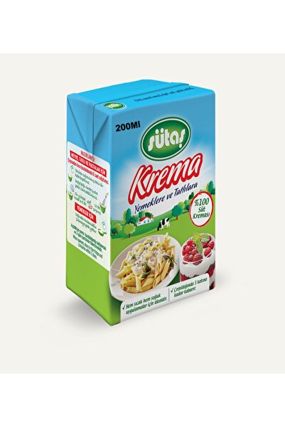 Sütaş SÜTAŞKrema 200mlx4 Adet