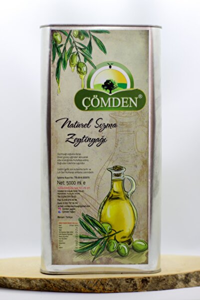 ÇÖMDEN Naturel Sızma Zeytinyağı 5 Lt