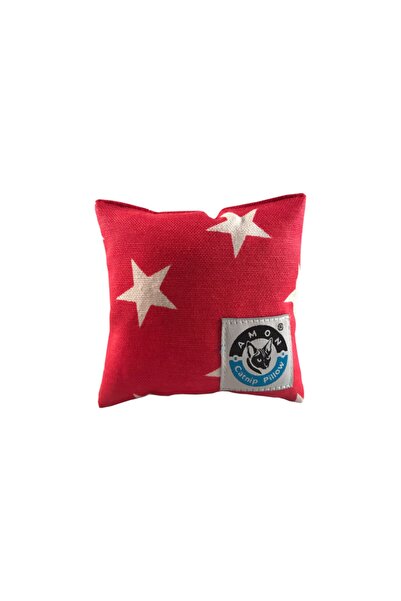 Amon Star Red Catnip Pillow - 10X10 cm