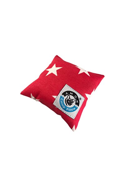 Amon Star Red Catnip Pillow - 10X10 cm