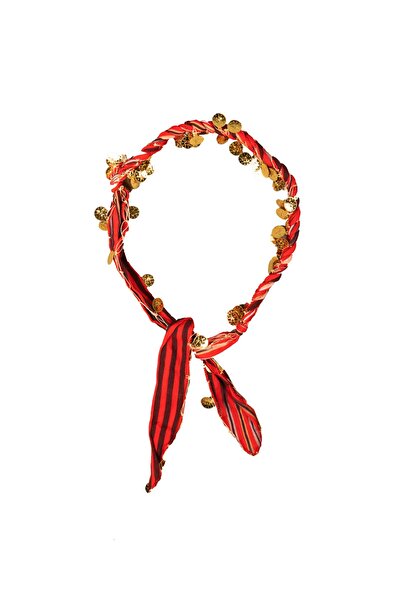 FIRATRİZEBEZİ رباط شعر كيشان أحمر للسيدات