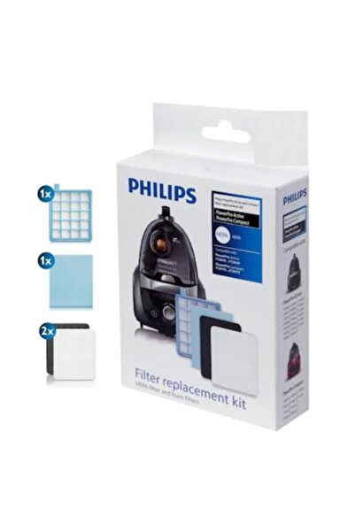 Philips Set de filtre Hepa original Philips Powerpro Compact - FC 9323/07