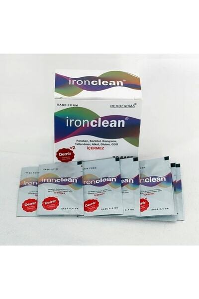 URBAN GRUP Iron Clean Demir+2 (vücudun Demir Depolarını Dolduran Toz Formül)