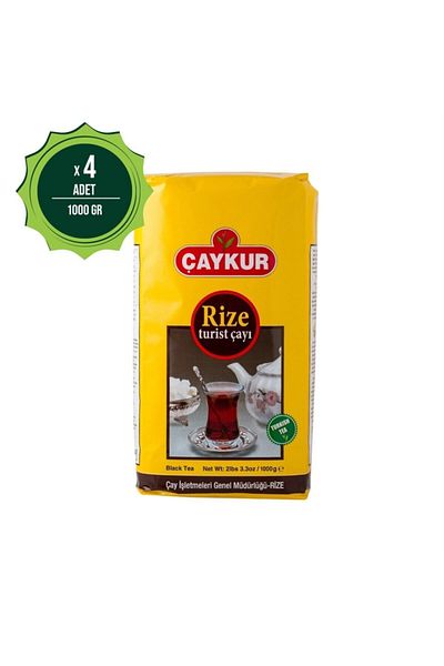 Çaykur Rize Tourist Tea 1 Kg X4