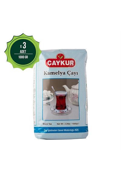 Çaykur Camellia Tea 1 Kg X3