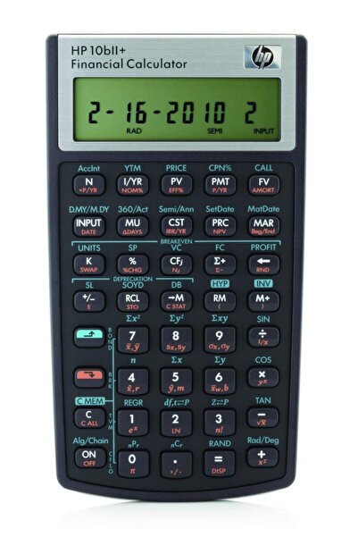 HP 10bII+ Finansal Hesap Makinesi