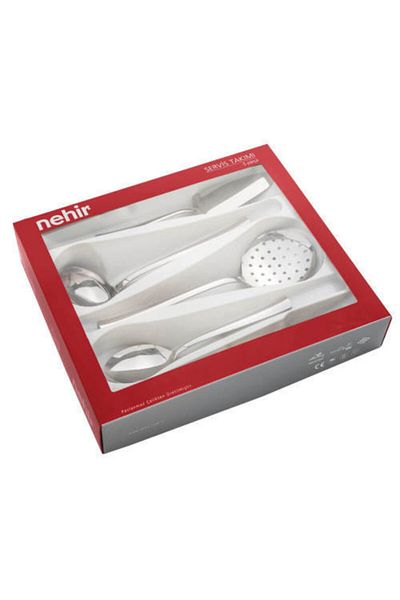 Nehir Fulya Simple Original 5 Piece Service and Presentation Set
