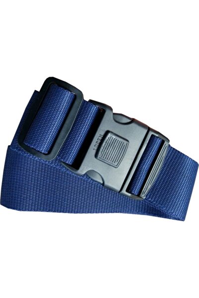 Alfa Lacivert Özel Uzun Boy Valiz Bavul Sedye Hasta Emniyet Kemeri
