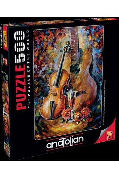 Anatolian Puzzle لغز الجيتار والكمان والكمان والجيتار الأناضولي 500 قطعة
