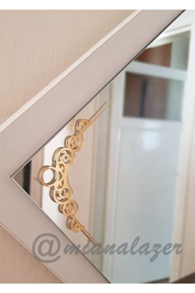 Miana Lazer Dekoratif Aynalı Köşebent Mobilya Dekoru Aynalı Dekor Köşe Mobily...