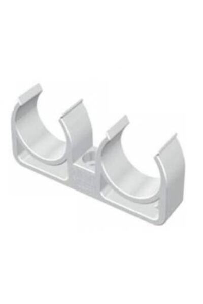 FORMÜL 20 mm Pprc Çiftli Boru Kelepçesi  50 Adet