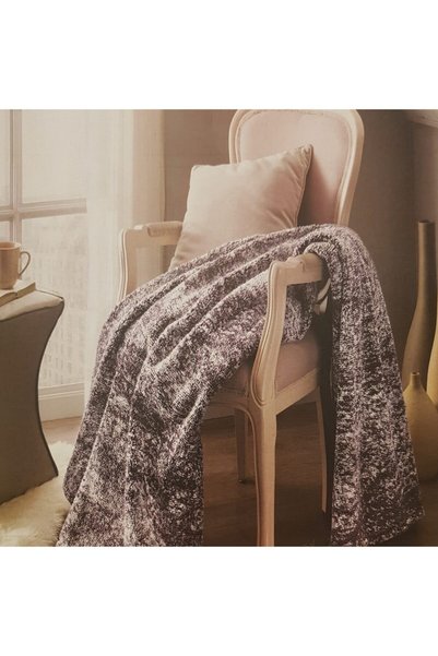 Özdilek Double Anthracite Urban Blanket