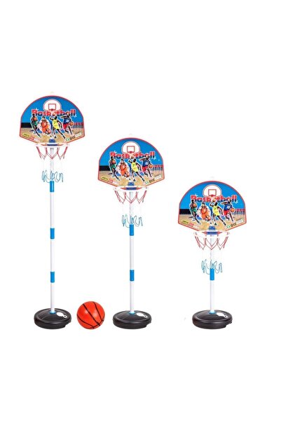 morponi Çocuk Basketbol Potası Yükseklik Ayarlanabilir Kutulu Ayaklı Basket E...