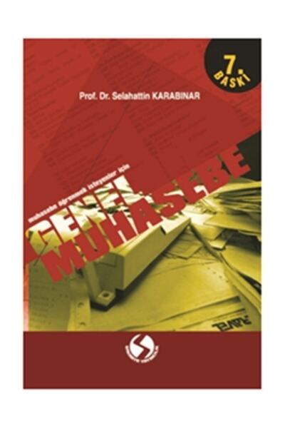 Sakarya Yayıncılık Genel Muhasebe - Selahattin Karabınar