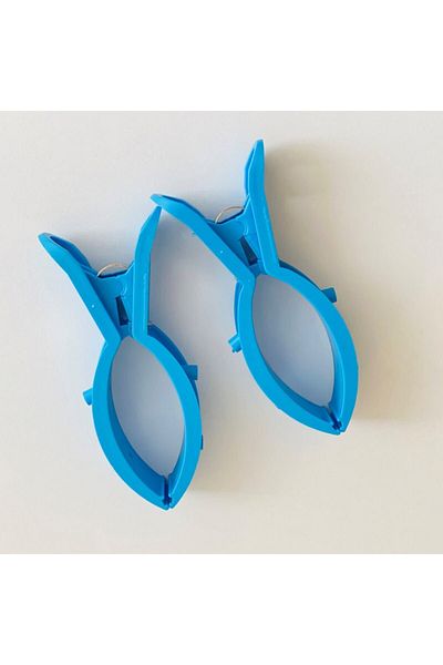 Towdoo Ihthis 2-Piece Sunbed Latch (large) - Blue