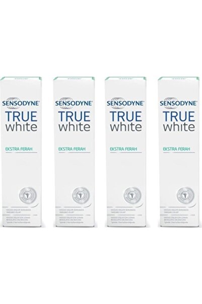 Sensodyne True White Extra Fresh Diş Macunu 75 ml X 4 Adet