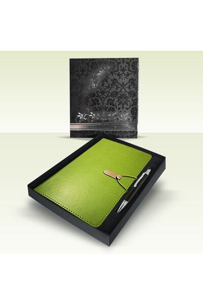 promosyon denizi Kutulu Ajanda Ve Kalem Seti