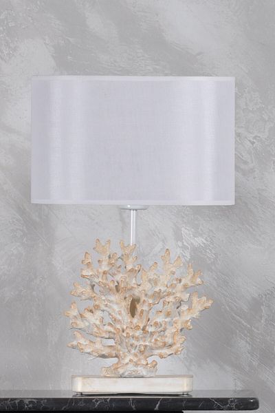 Qdec Modern Design Coral Lampshade White