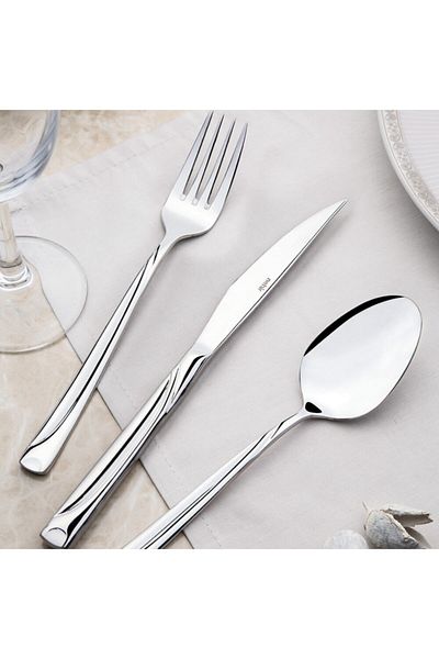 Nehir Fiesta 84 Pieces Luxury Leather Boxed Cutlery Set