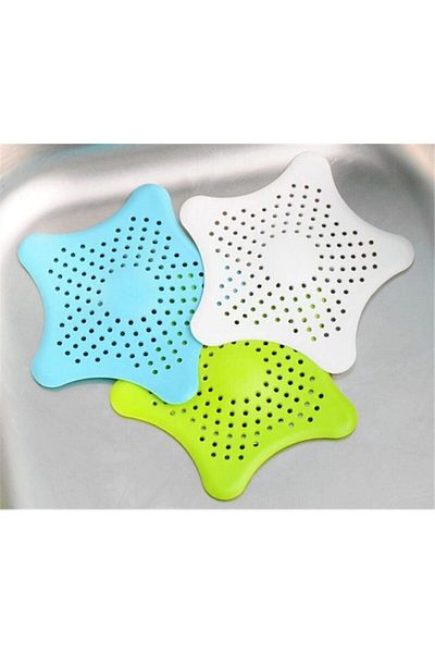 morponi Star Shaped Suction Cup Sink And Tub Spigot Strainer