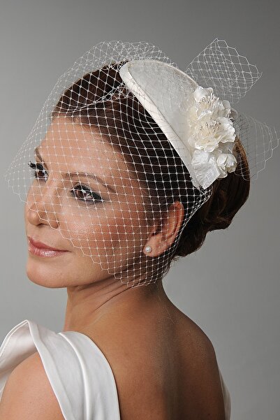 Turkuaz Nikah Şapkası