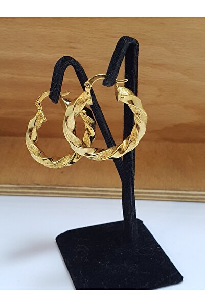 barisiva gold 22 Ayar Altın Kaplama Küpe