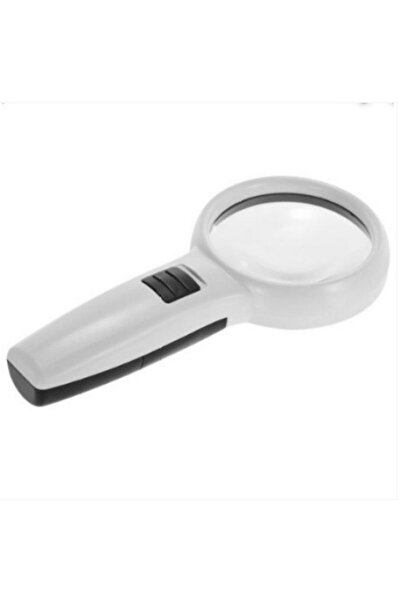 Genel Markalar 5 X 3led Hd High Işıklı Büyüteç Beyaz 110 Mm Optical Magnifier...