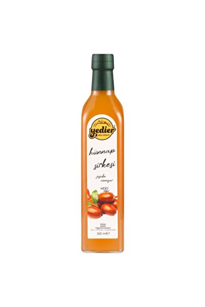 Yedier Doğal Fermantasyon Hünnap Sirkesi 500 Ml