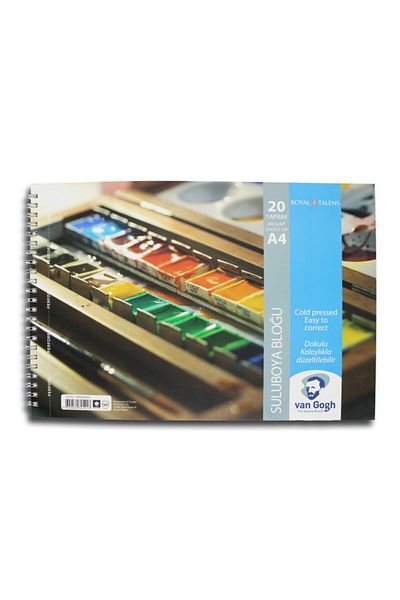 Talens Van Gogh Watercolor Block 300 Gr A4 Size 20 Sheets