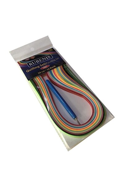 Rubenis Rubenıs 7801 Quilling Seti 39 Cm 16 Renk 120 Adet Kalemli