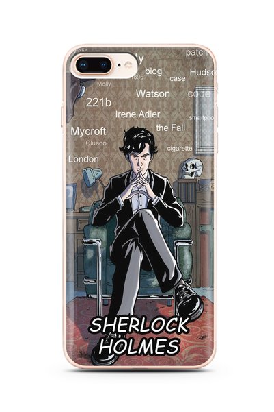 Spoyi iPhone 7 Plus Sherlok Designed Phone Case