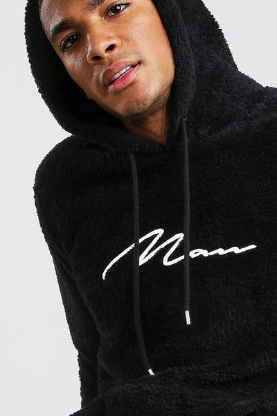 NEWLAKER Lakerman Men's Hooded Plush Sweat