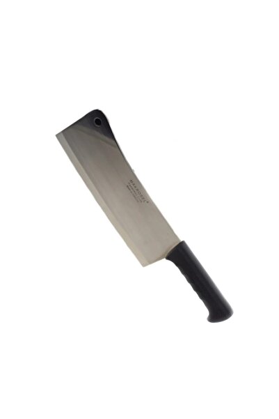 POYRAZ Cekinox Makrosel Çelik Satır No:2 Kasap Kurban Satırı Plastik Sap