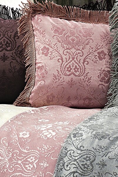 Nazik Home Sultan 4 Seasons Single Bedspread Set Powder