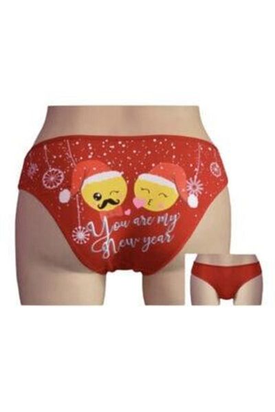 Papatya New Year's Red Bikini Panties 01