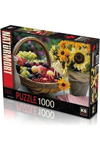 Ks Games لغز Ks 1000 الفاكهة وزهرة الشمس (شبكة)