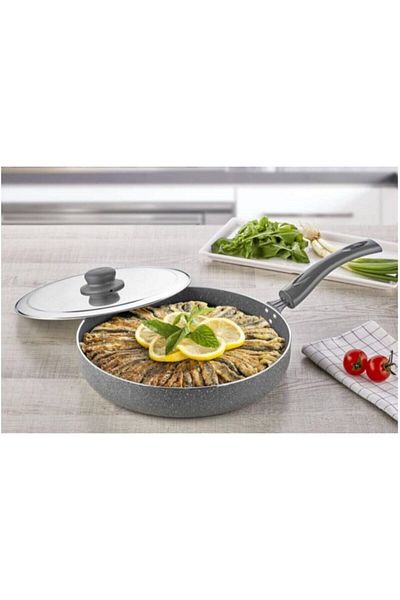 Leydi Marble Granite Fish and Pastry Pan 32 Cm.
