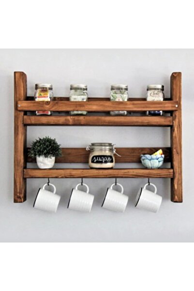 Arel Ahşap Atölyesi Mutfak Rafı