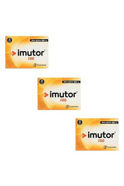 Eczacıbaşı Imutor 100Mg - 30 Capsules 3 Pieces Skt 2023