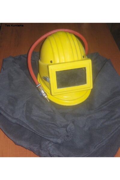 isguvenlikstore Kumlama Maskesi Omuzluk Dahil