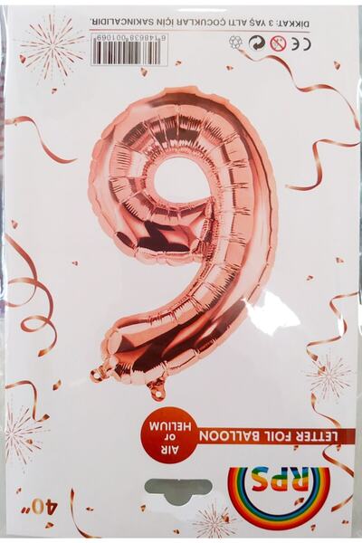 Ekin Süs 19 Year Old Rosegold Balloon Set