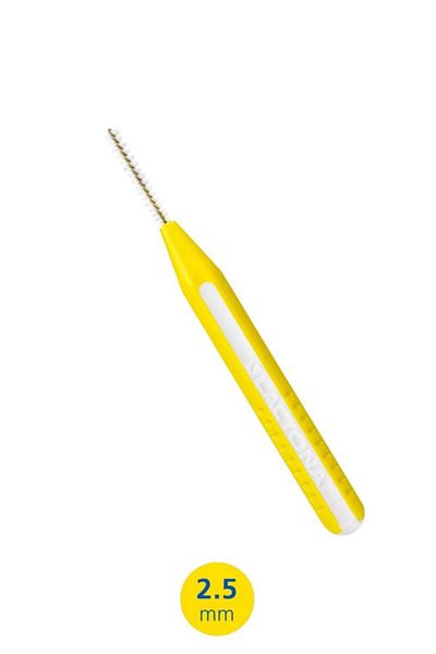 Lactona Interdental 2.5mm Yellow Interface Brush