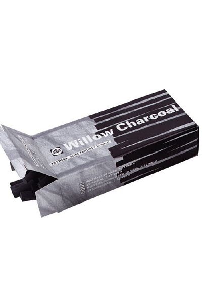 Talens Willow Charcoal Natural Charcoal Fuser 7-12 Mm Box of 20