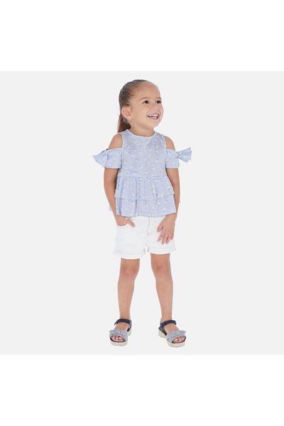 MAYORAL 20-234 Children's Gabardine Shorts